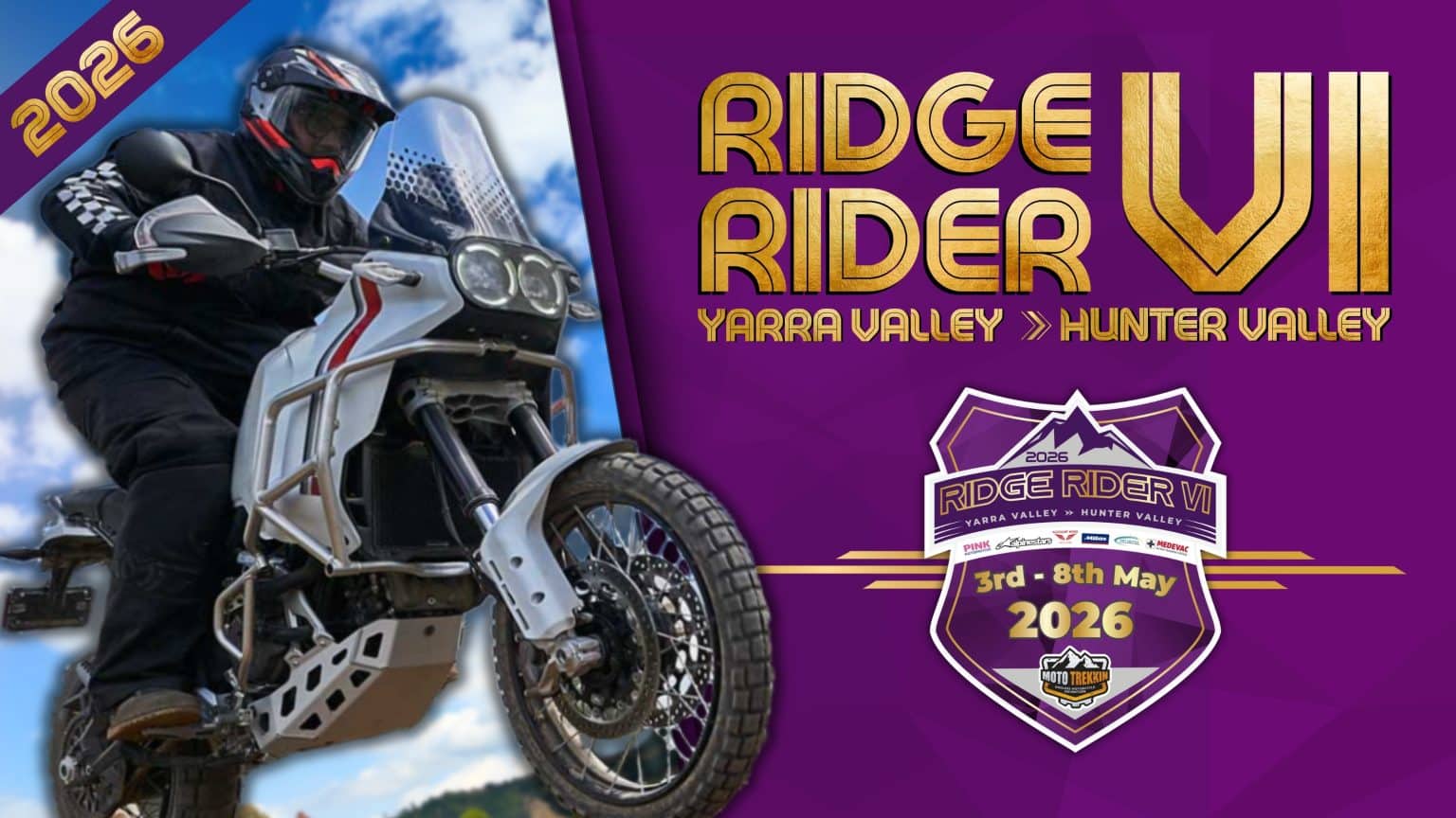 Ridge Rider 2026 - Moto Trekkin